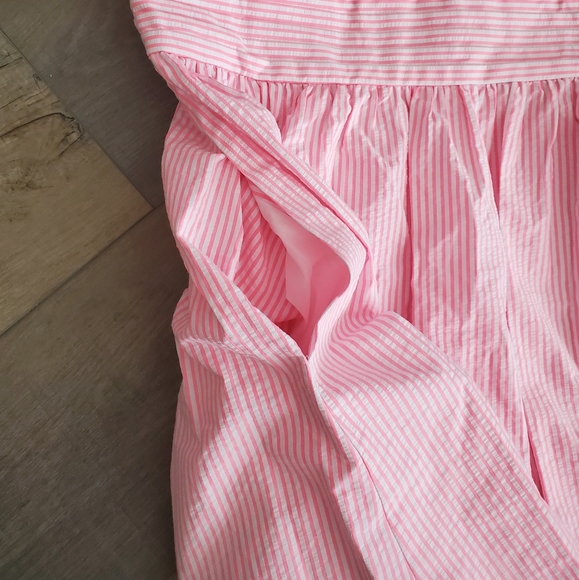 NWT Lilly Pulitzer Addison Dress Seersucker Pi… - Picture 4 of 6